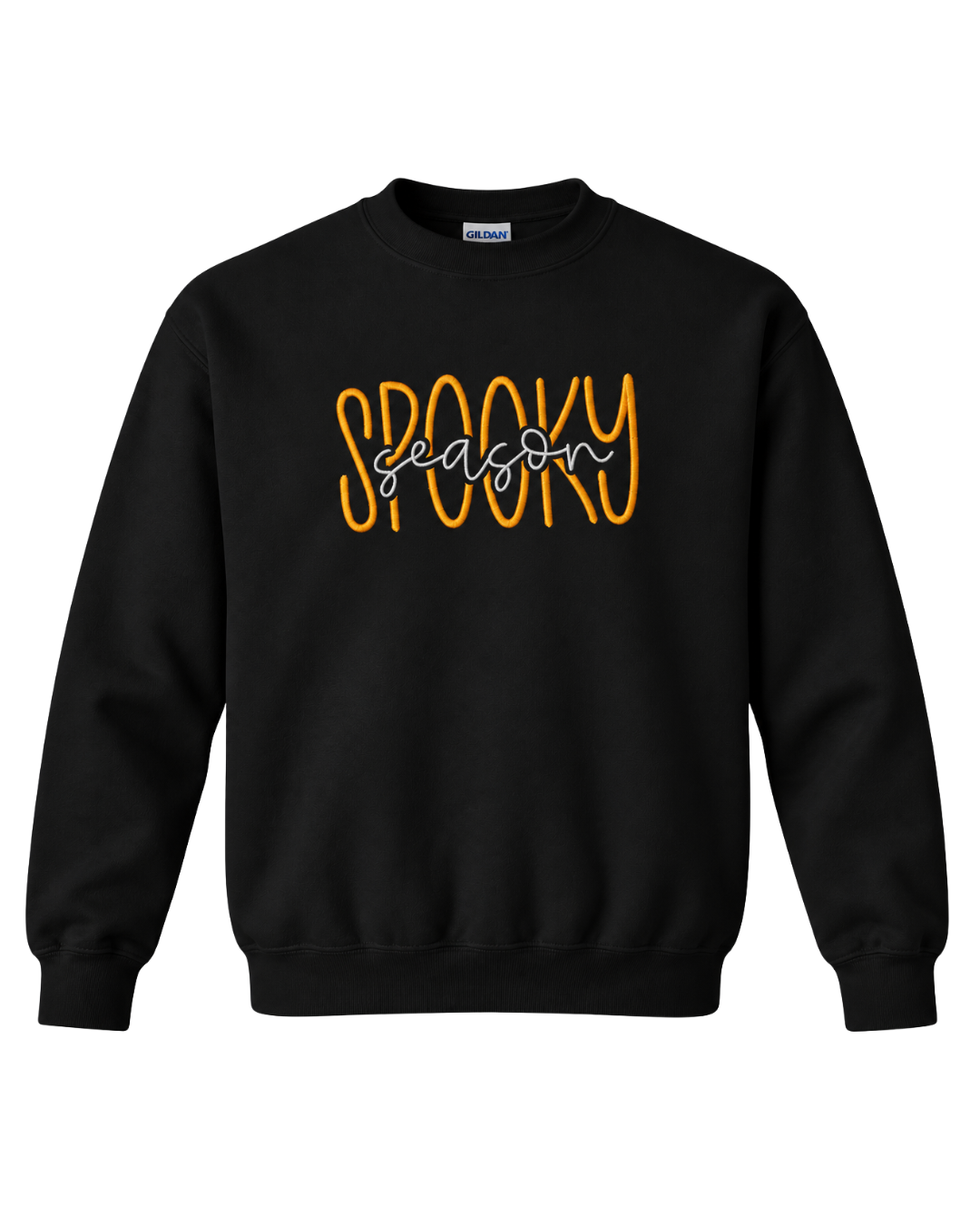 Spooky Season Embroidered Crewneck